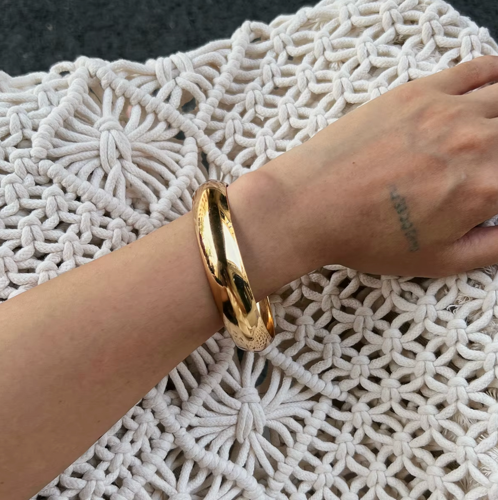 TRIO SCULPTURAL BRACELETS SET