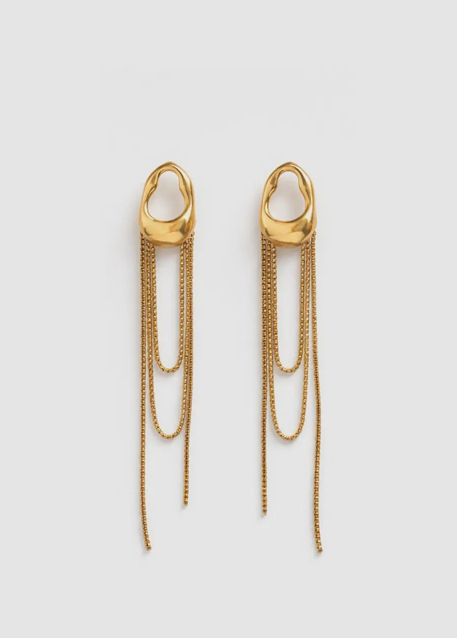 CHUTE SCULPTURAL EARRINGS