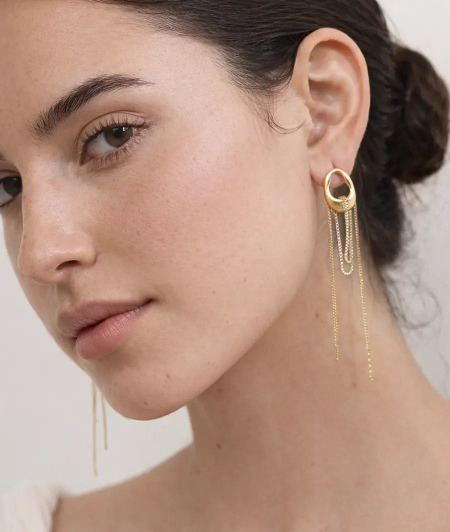 CHUTE SCULPTURAL EARRINGS