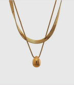 CORE SCULPTURAL PENDANT NECKLACE