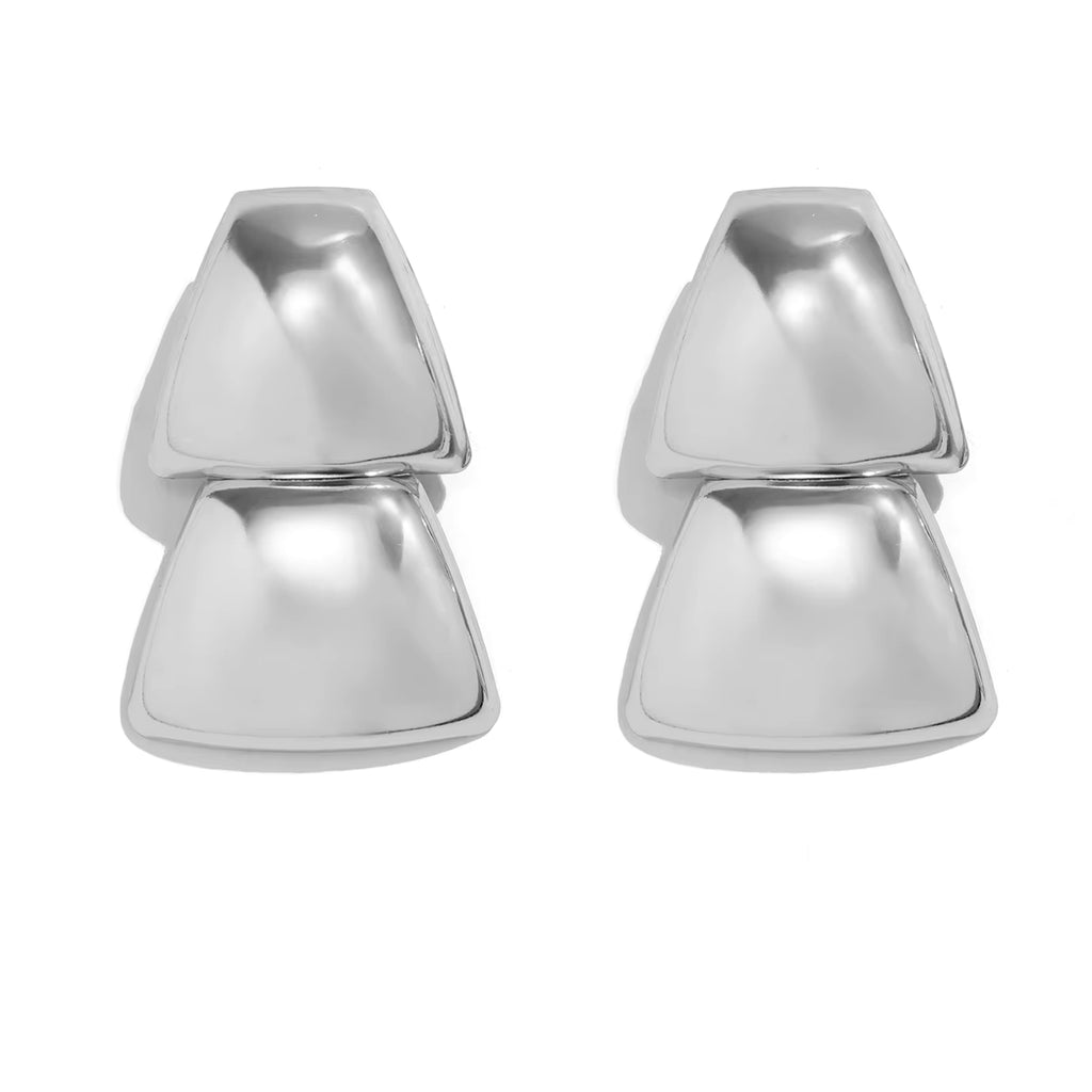 VINTAGE GEOMETRIC STATEMENT EARRINGS