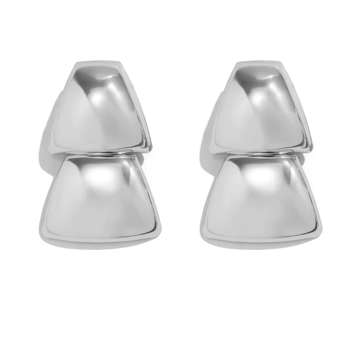 VINTAGE GEOMETRIC STATEMENT EARRINGS