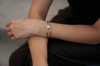 ANCHOR PEARL CUFF BRACELET