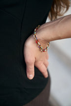 CHROMA COLOR CHAIN BRACELET
