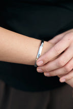 LINE MINIMAL BANGLE BRACELET