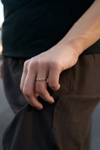 THREAD MINIMAL BAND RING