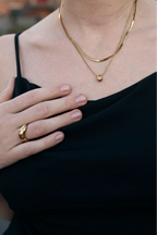 CORE SCULPTURAL PENDANT NECKLACE