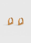 EDGE GEOMETRIC HOOP EARRINGS