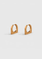 EDGE GEOMETRIC HOOP EARRINGS