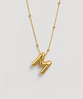 INITIAL LETTER PENDANT NECKLACE