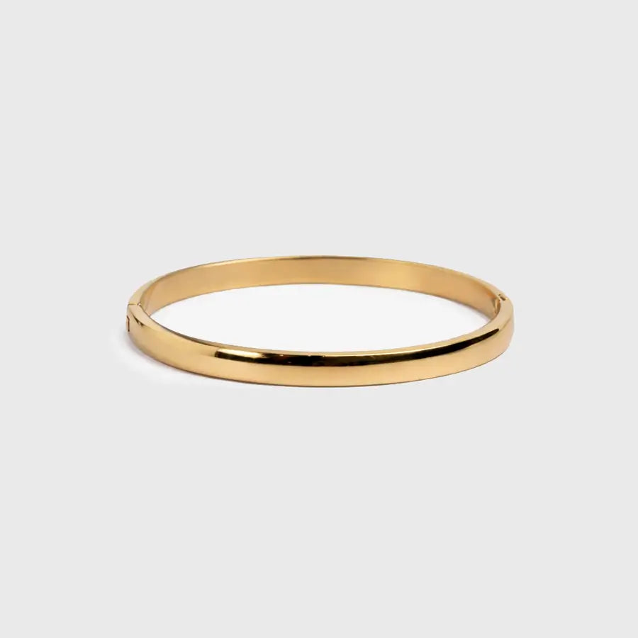 LINE MINIMAL BANGLE BRACELET