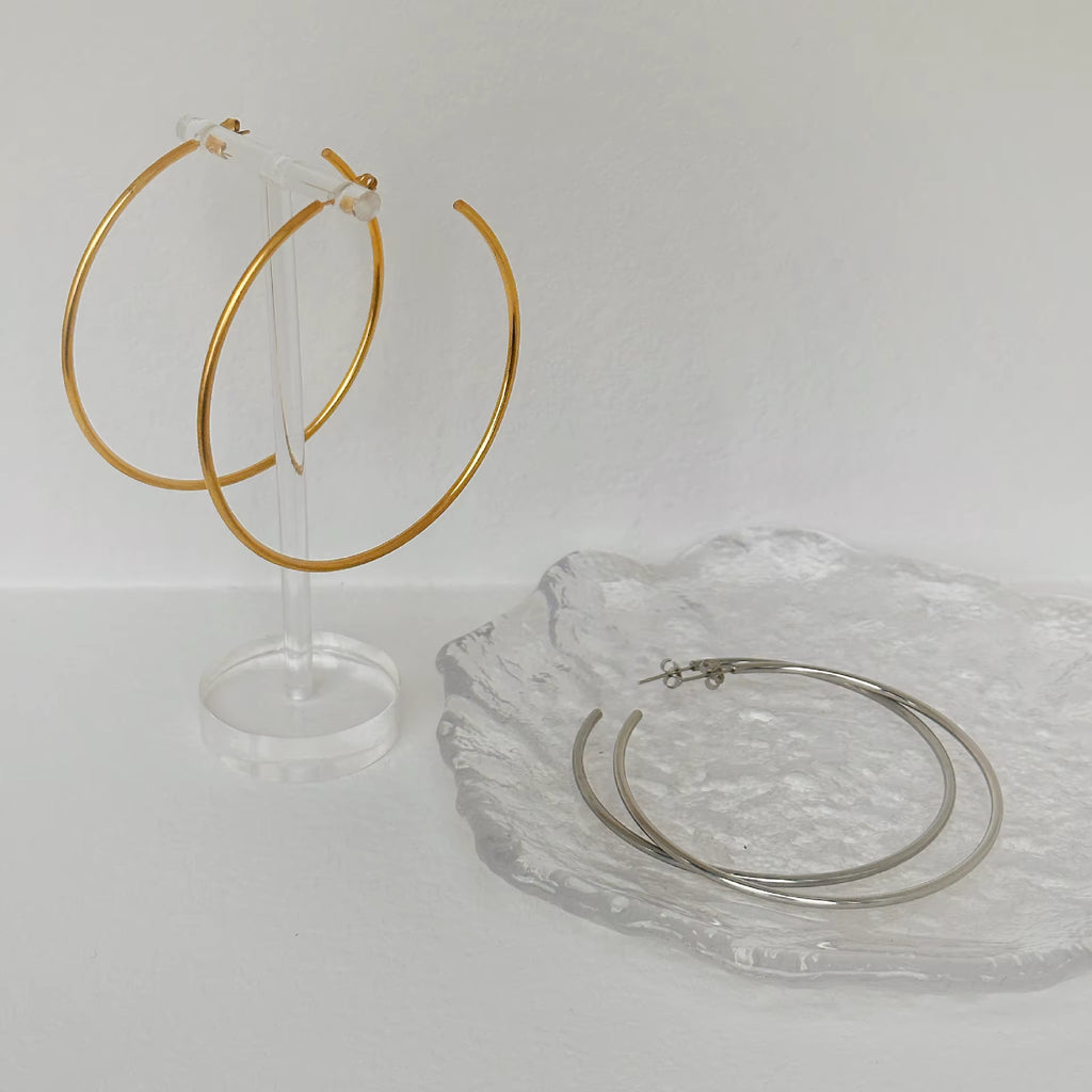 XL HOOP EARRINGS