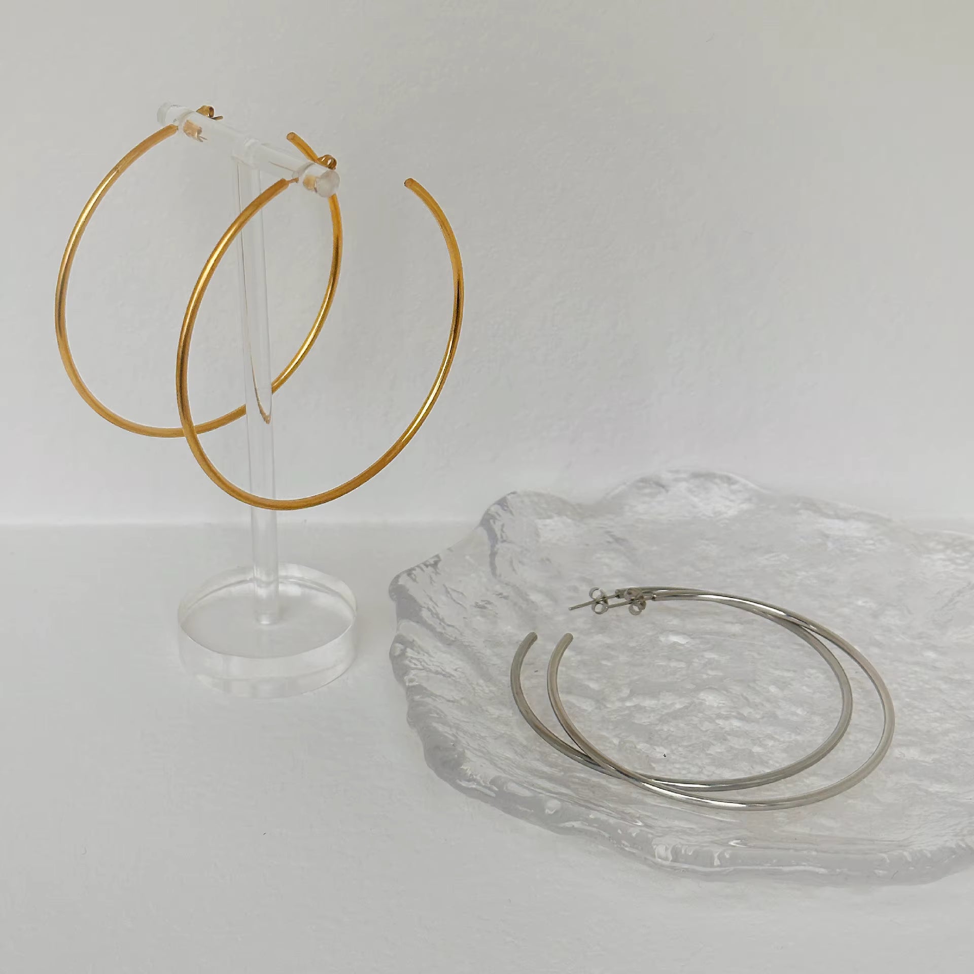 XL HOOP EARRINGS