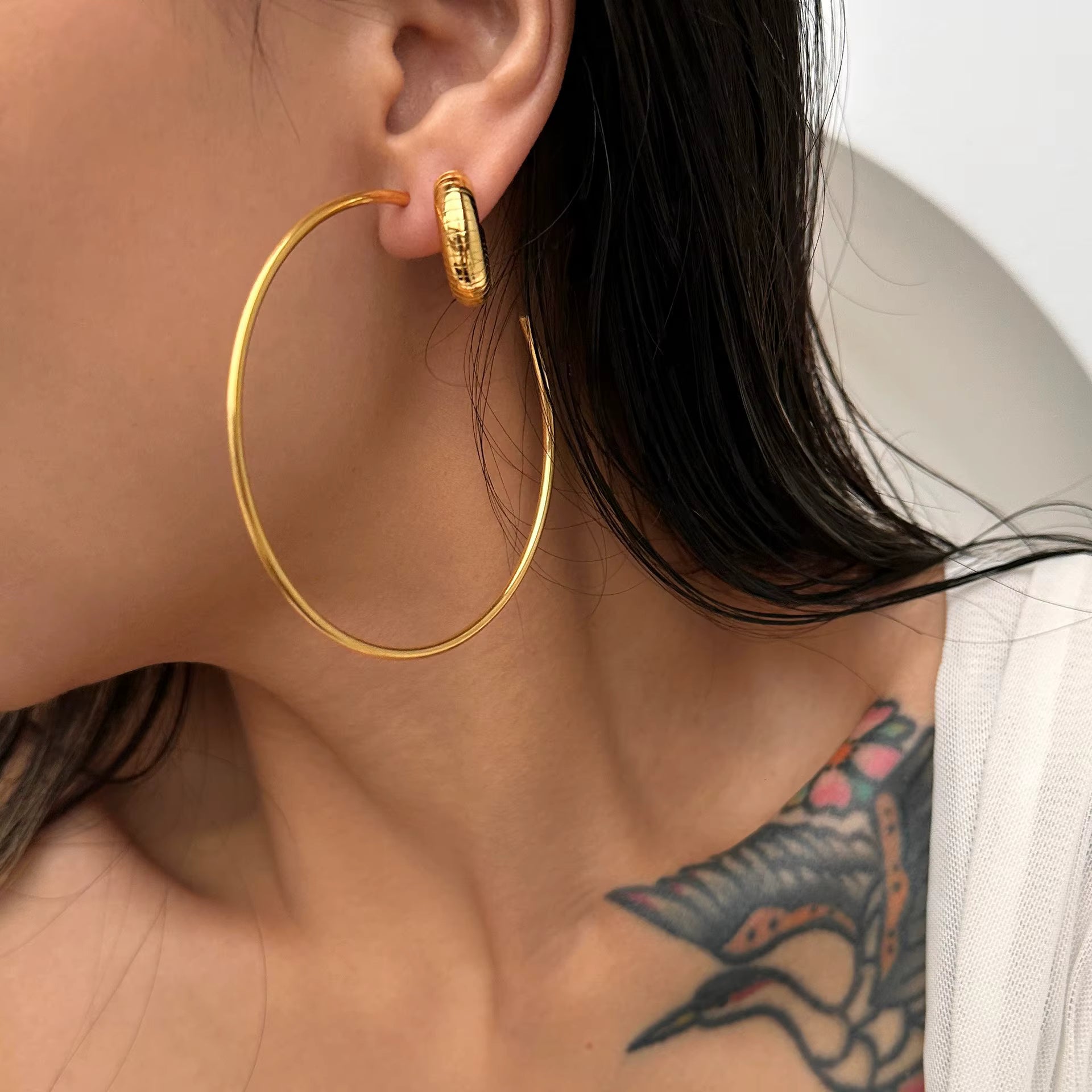 XL HOOP EARRINGS