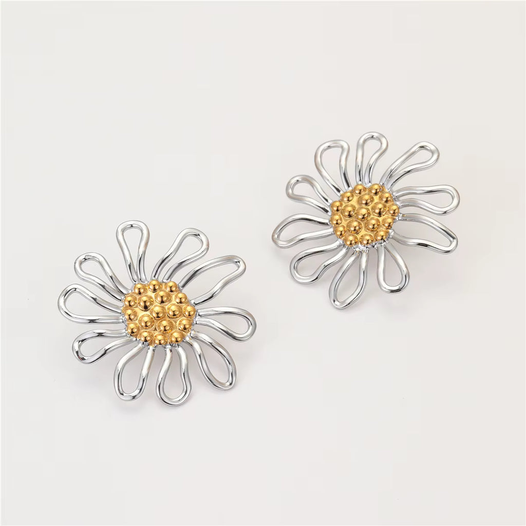 BOTANICA GOLDEN DAISY BLOOM EARRINGS