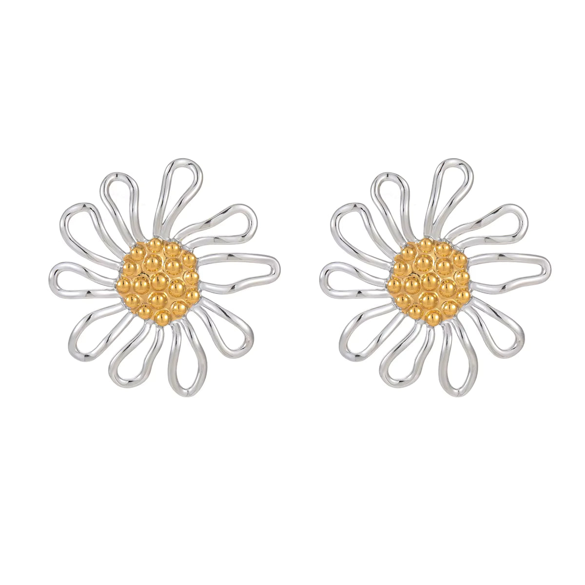 BOTANICA GOLDEN DAISY BLOOM EARRINGS