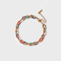 CHROMA COLOR CHAIN BRACELET