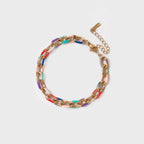 CHROMA COLOR CHAIN BRACELET