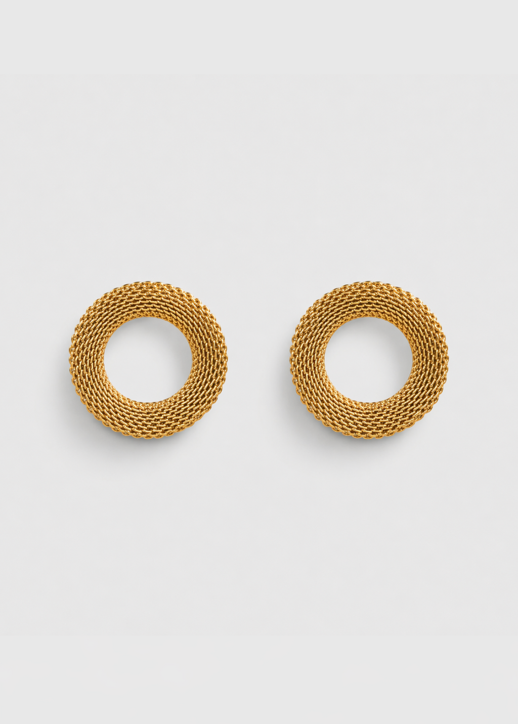 ORBIT SCULPTURAL HOOP EARRINGS
