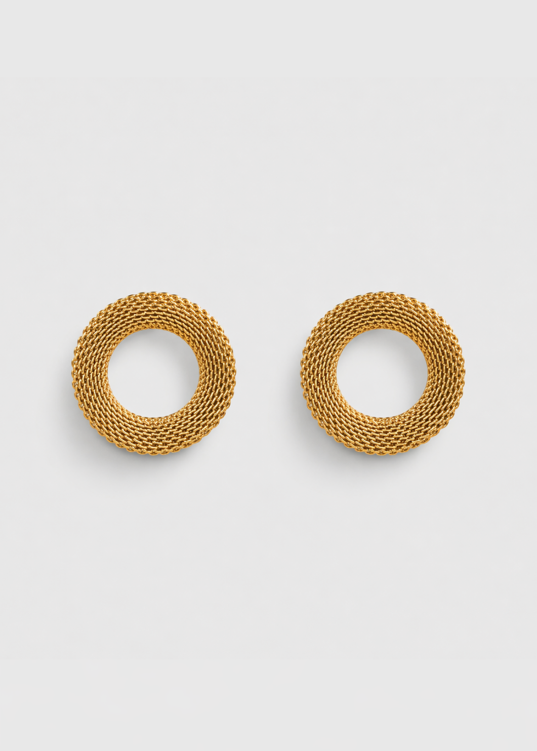 ORBIT SCULPTURAL HOOP EARRINGS