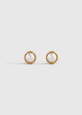DOT PEARL STUD EARRINGS