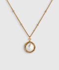FRAME PEARL PENDANT NECKLACE