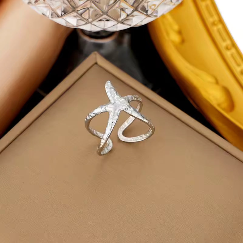 SEA OLD STARFISH RING