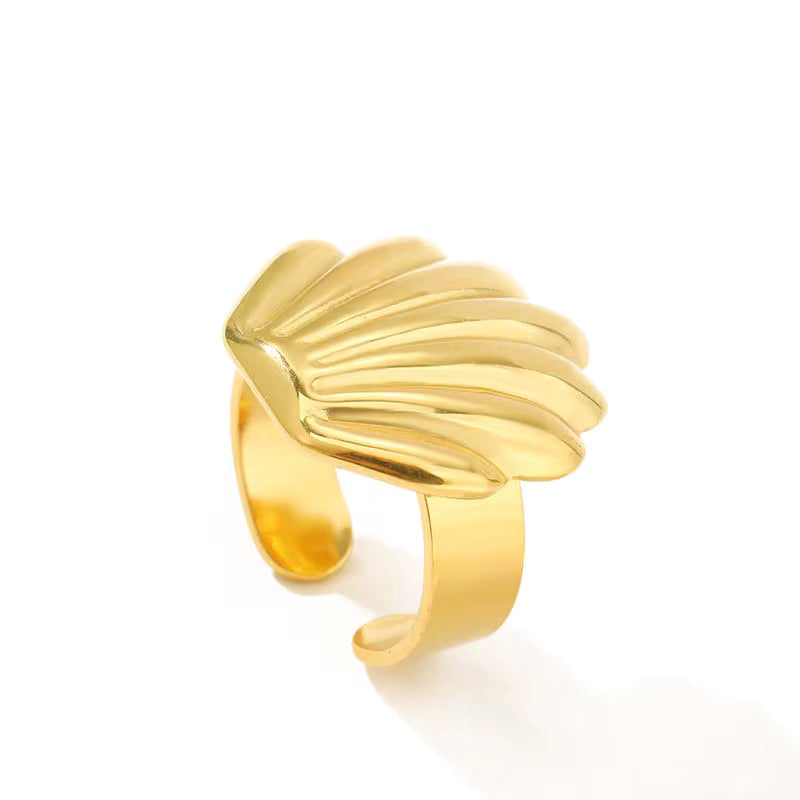 SEA SHELL OPEN RING