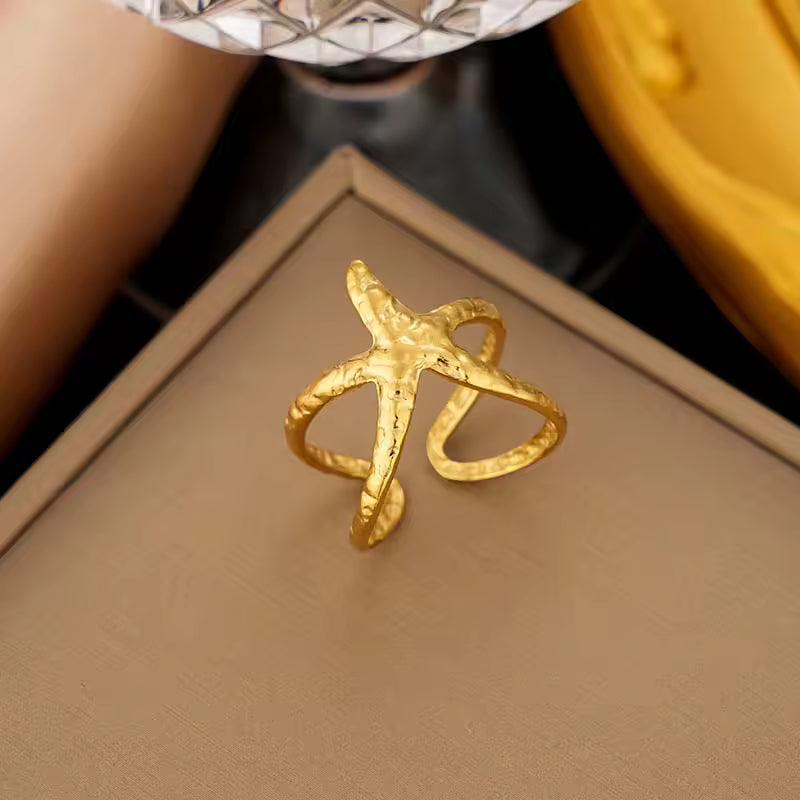 SEA OLD STARFISH RING