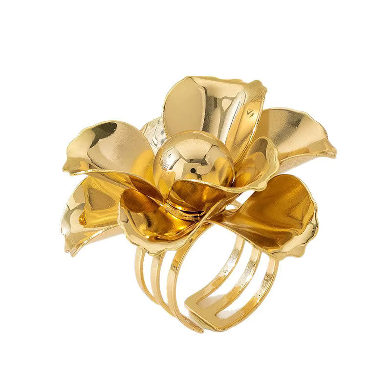 BOTANICA FLORAL SCULPTURE RING