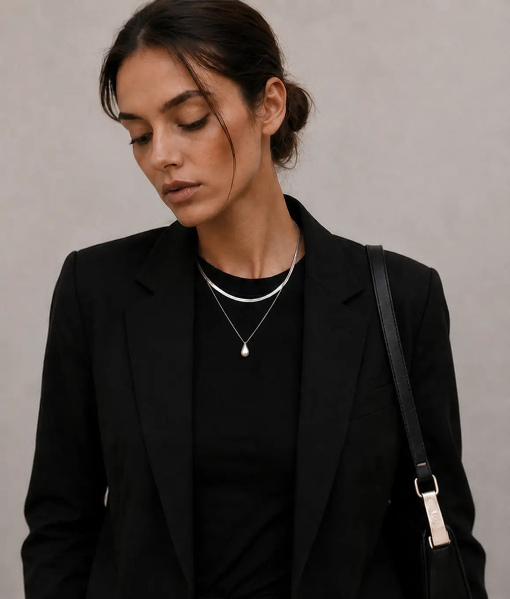 CORE SCULPTURAL PENDANT NECKLACE
